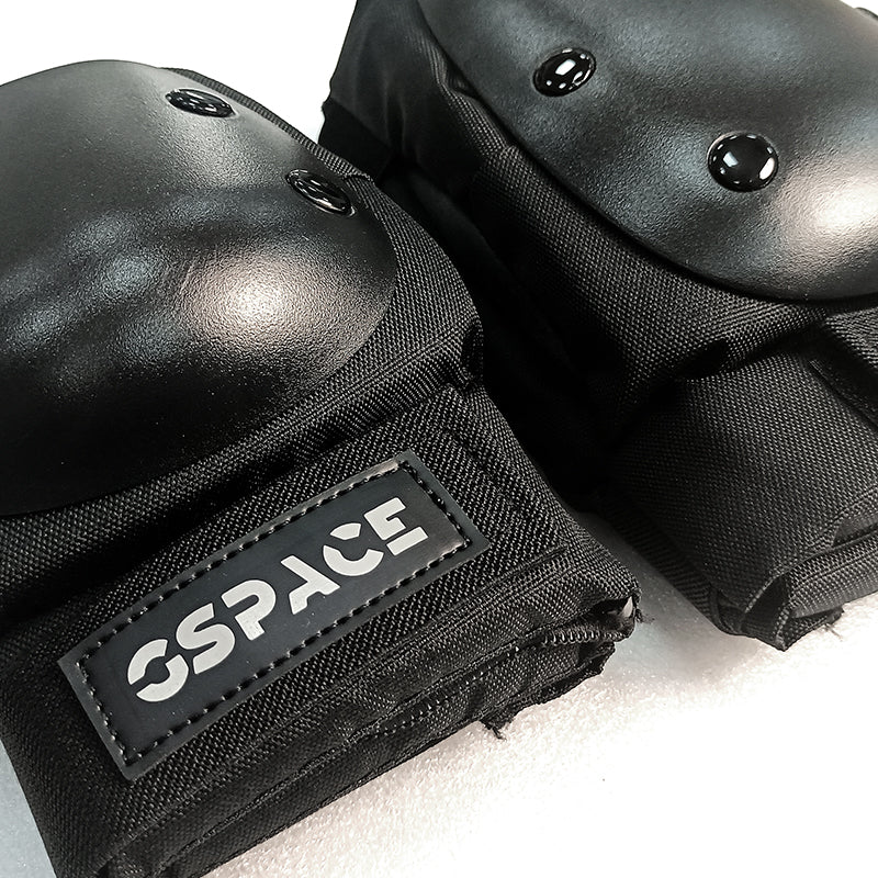 GSPACE Protective Gear with logo: 1 Knee Pad & 1 Elbow Pad